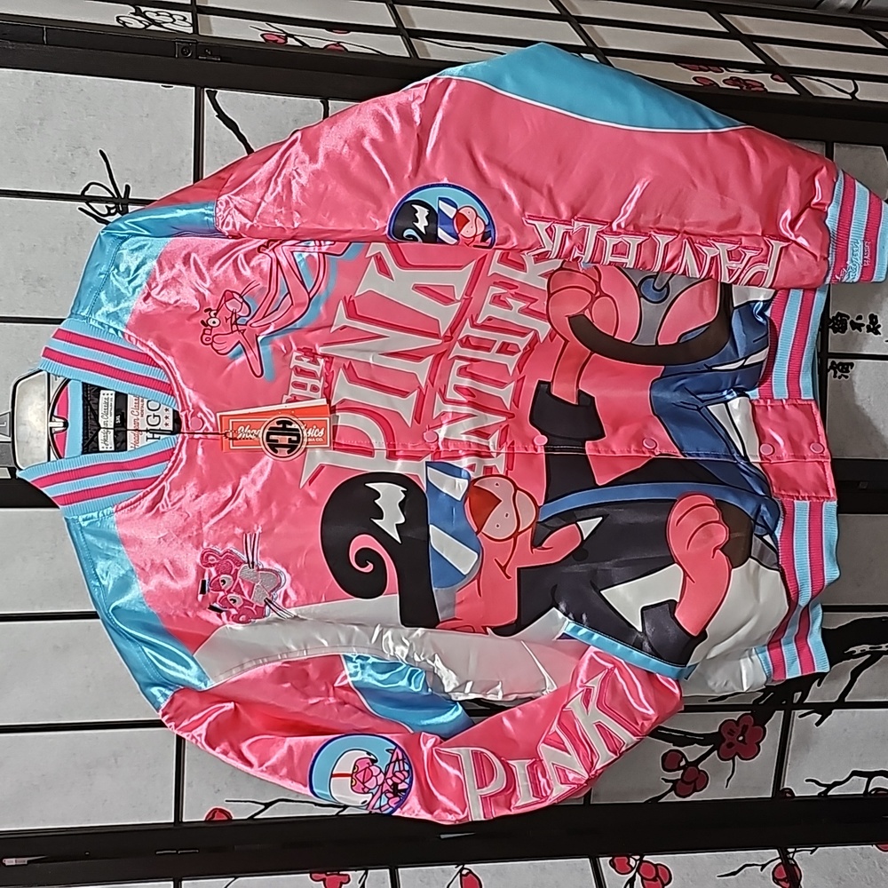 The Pink Panther Satin Jacket Size 5X NWT - Picture 1 of 9